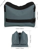 Sacs de repos de tir tactiques sac avant et arrière chasse sac de sable de soutien de pistolet extérieur