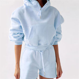 Sweat-shirt à capuche surdimensionné pour femme de haute qualité, personnalisé, taille plus, en coton, vêtements de jogging avec col à capuche pour l'hiver - Product Image 5