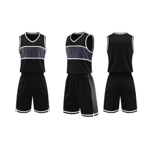 Uniforme de baloncesto unisex superventas, transpirable, talla grande, diseño sublimado, precio - Product Image 2