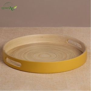 ถาดไม้ไผ่แบบมินิมอล เป็นมิตรกับสิ่งแวดล้อม ทนทาน พกพาสะดวก ปรับแต่งได้ และสง่างามอย่างเงียบสงบในชีวิตประจำวัน - Product Image 2