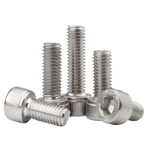 Vis à tête hexagonale en acier inoxydable SS304 SS316 A2-70 A4-70 DIN912 M3 M5 M7 M9 M11 M13 M15 M17 M19 M21 - Product Image 1