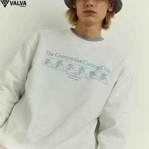 Sudadera de Invierno para Hombre, Cómoda, Sólida, Cuello Redondo, Forro Polar, Mezcla de Algodón Transpirable, Personalizable, Venta al Por Mayor - Product Image 5