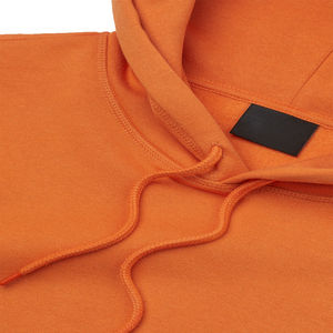 Sudadera con Capucha de Manga Larga Bordada en Naranja para Hombre - Sudadera de Invierno de Forro Polar de Alta Calidad a Precio de Fábrica - Product Image 6