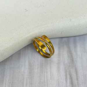 Anillo Ajustable de Latón Crudo, Ecológico, Ligero y Duradero, Conector de Aro, Accesorios de Joyería de MS Handicraft - Product Image 3