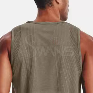 เสื้อกล้ามสำหรับผู้ชายเสื้อกล้ามออกกำลังกายดีไซน์ตามสั่ง - Product Image 6