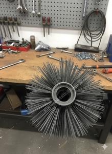 Cepillo cilíndrico para fregar suelos, tamaños personalizados, diferentes niveles de dureza de cerdas y opciones OEM. - Product Image 6