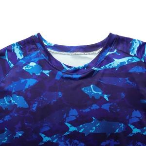 Chemises de compression de haute qualité pour hommes Custom Made Long Rash Guard Fitness Gym Wear Tissu MMA sublimé Nouvelle arrivée Respirant - Product Image 3