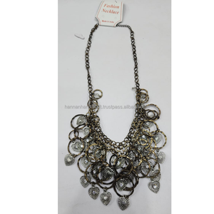 Collier en résine fait main pour femmes, design tendance sur le thème de l'art, bijoux de mode indiens pour filles - Product Image 5