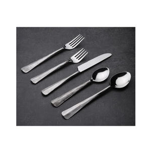 Service de couverts à prix export avec utilisation de vaisselle Ensemble de couverts en acier inoxydable de qualité supérieure au design simple pour hôtels et restaurants - Product Image 5