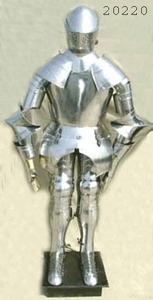 Proveedor al por mayor de traje completo Medieval de armadura con capucha de Chainmail - Product Image 5