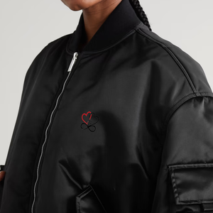 2025 Customised Printing New Design <b>Men's</b> <b>Denim</b> <b>Jacket</b> Letter Pattern Stand Collar <b>Hooded</b> Zipper Closure High Street Style Front - Product Image 6