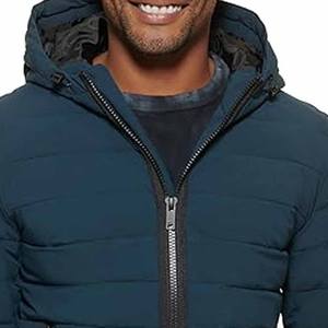 Manteaux pour hommes Vestes d'hiver froid Rembourrage en coton Veste à bulles Zip up Close Coating Puffer Manteau pour hommes 5xl par Dress Sports - Product Image 2