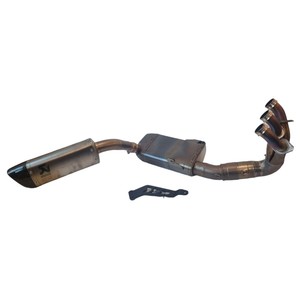 Sistema di Scarico Completo Akrapovic per Yamaha MT-09 2021-2023, Silenziatore per Moto in Acciaio Inossidabile - Product Image 1