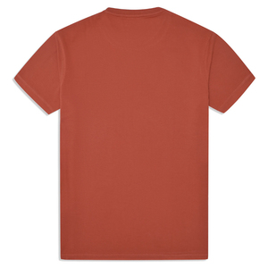 Camiseta Premium de punto de algodón 100% de alta calidad Camiseta de hombre personalizable con logotipo informal transpirable de piqué de cuello redondo ecológico - Product Image 4