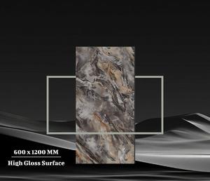 Azulejos de pared y suelo vitrificados esmaltados de 600x1200mm de primera calidad, azulejos de porcelana pulida de alto brillo, duraderos, resistentes a los arañazos - Product Image 6