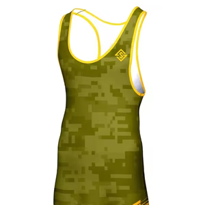 Personalizado al por mayor más tamaño adultos jóvenes lucha-uniforme personalizado medias ropa lucha camisetas para hombres powerlifting camisetas - Product Image 1