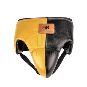 Protector Inguinal de Cuero Personalizable de Alta Calidad para Entrenamiento Deportivo Profesional, para Artes Marciales, para Todas las Estaciones - Product Image 1