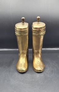 AK Brass Giày Shape kim loại bookends trong đánh bóng hoàn thành hiện đại mảnh cho Bảng trang trí nội thất/phòng khách trang trí nội thất - Product Image 2