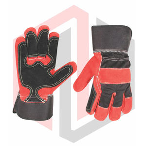 Gants de travail en cuir personnalisables de haute qualité 2025, doublure en jersey polaire en coton, résistants à la déchirure, respirants, MH EXPORT - Product Image 6