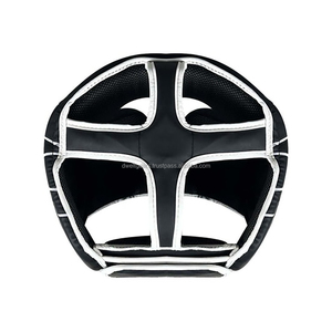 Premium Customized Boxing Headgear Manufacturer PU Leather Head Guard with Face Protection - Product Image 5