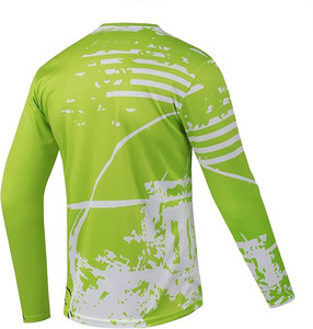 2026 Sublimation conception personnalisée hommes moto maillot course chemises manches longues moto veste moto auto course porter - Product Image 1