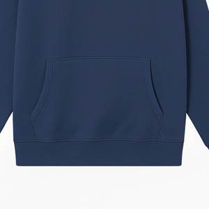 เสื้อฮู้ดแบบสวม Unisex พิมพ์ลาย ผ้าฝ้าย 100% คอตั้ง ขายส่ง รับทำโลโก้ ซิป ¼  ปรับแต่งสีและขนาดได้  สำหรับฤดูใบไม้ร่วง - Product Image 4