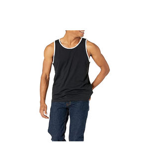 Débardeur pour hommes de haute qualité dernière arrivée respirant tricoté Fitness vêtements bas quantité minimale de commande nouveau Design - Product Image 4