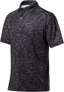 Tissu en polyester, élasthanne et coton, impression de logo personnalisée, extensible dans les 4 sens, séchage rapide, coupe ajustée, vente en gros, polo de golf pour hommes - Product Image 2
