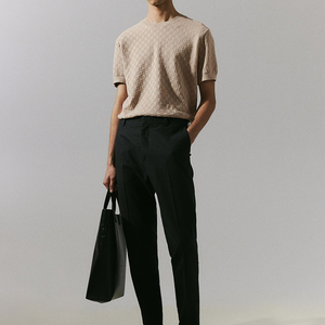 Camiseta para Hombre de Algodón Informal, Camisa de Manga Corta con Cuello Redondo, Talla Regular, Verano - Product Image 6