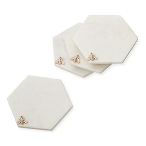 Top Demanded Classic Square Handmade <b>Marble</b> <b>Coaster</b> Set 6-10 Pieces Durable Eco-Friendly Daily Use Parties Factory Price - Product Image 5