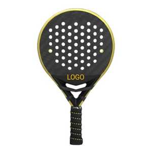 Raqueta de Pádel personalizada de fibra de carbono 18K raquetas de Pádel raqueta de tenis palas de Pádel servicio OEM y ODM - Product Image 2