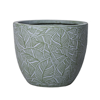 VASE à fleurs en Fiber de ciment à bas prix, POTS de fleurs et jardinières de luxe pour décoration d'hôtel OEM/ODM, distributeur personnalisé du Vietnam