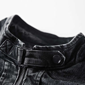 Chaqueta de mezclilla de alta calidad duradera para hombres, precio asequible, anticontracción, cómoda, el mejor material, chaqueta de mezclilla en peso ligero - Product Image 6