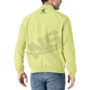 Gran oferta, chaqueta Bomber personalizada para hombre, ropa de calle de invierno de Color sólido, chaqueta elegante para hombre, tela de algodón de alta calidad, ropa de invierno - Product Image 5