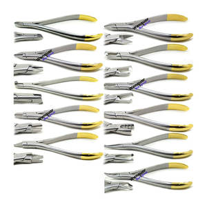 Alicates Dentales para Doblado y Formación de Lazos de Alambre de Ortodoncia Lingual, Uso en Hospitales y Clínicas, Personalización de Logotipo y Empaque en Oro - Product Image 1