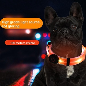 Collar electrónico LED para mascotas, impermeable, reflectante, ajustable, recarga de Flash, collares para mascotas, correa para perros, noche, antipérdida - Product Image 2