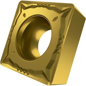 Plaquettes de tournage indexables ISO SCMT 120408E-FMT8315 D.5.5mm revêtues PVD Or, lot de 10 pour outils de tournage des métaux - Product Image 1