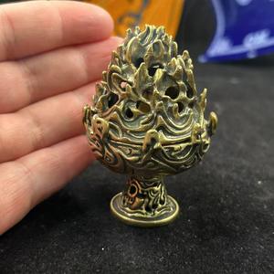 Quemador de Incienso de Latón de Estilo Superior para Bakhoor, para una Atmósfera Religiosa y Aromática en el Hogar y la Oficina, Ideal como Decoración del Hogar - Product Image 4