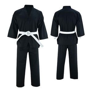 Arts martiaux professionnels de haute qualité sur mesure noir karaté uniforme karaté Gi karaté costume Pro qualité arts martiaux porter - Product Image 2