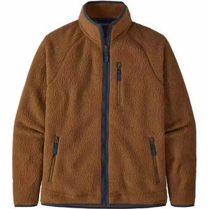 Chaqueta de Invierno Personalizada de Color Sólido con Capucha de Forro Polar y Cuello Alto con Bolsillos - Product Image 4
