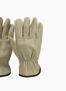 Gants de travail d'hiver en cuir de sécurité avec logo personnalisé pour hommes et femmes fabriqués au Pakistan - Product Image 3