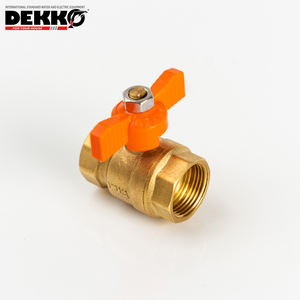 Válvula de Bola de Aleación de Cobre DEKKO, Fabricante OEM, Base Hidráulica, Temperatura Media, Garantía de 50 Años - Product Image 5