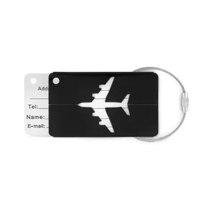 Etiquetas de equipaje personalizables FLY TAG, llaveros y mosquetones promocionales premium para merchandising - Product Image 1