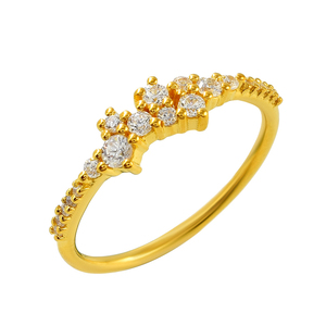 Joyería de tendencia de moda bellamente diseñada anillo de piedras preciosas múltiples de Plata de Ley 925 de alta calidad con amatista Africana natural - Product Image 5