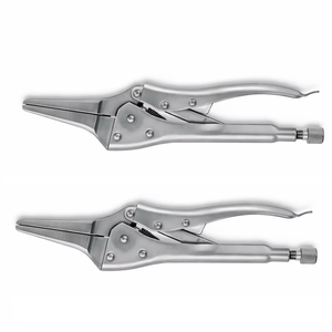 Professional <b>Needle</b> <b>Nose</b> Locking <b>Pliers</b> 22cm Small 25cm Medium 30cm Large - Product Image 1