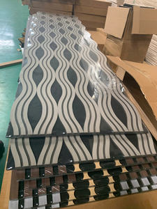 Panneau mural en bois massif 3D moderne de luxe, imperméable, à emboîtement, pour plafonds intérieurs, hôtels, chambres, villas, insonorisé, entrepôt - Product Image 4