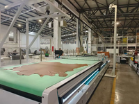 Équipement de découpe automatique de fourrure artificielle CNC, machine de découpe de cuir de bottes en fourrure animale