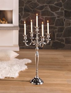 Candélabre doré à 3 bras, idéal pour créer une ambiance chaleureuse et haut de gamme. Disponible aux prix de gros. - Product Image 3