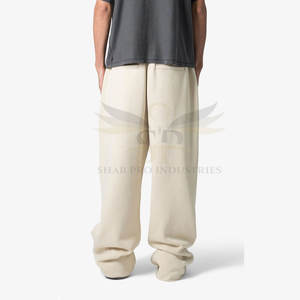 Vente en gros de service OEM pantalon baggy en polaire pour hommes nouveau design meilleur prix pantalon baggy en polaire pour hommes de taille adulte - Product Image 4