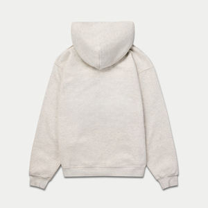 Sweat à capuche court surdimensionné de haute qualité Fabricant de sweats à capuche en coton avec logo personnalisé unisexe avec impression bouffante pour hommes - Product Image 6